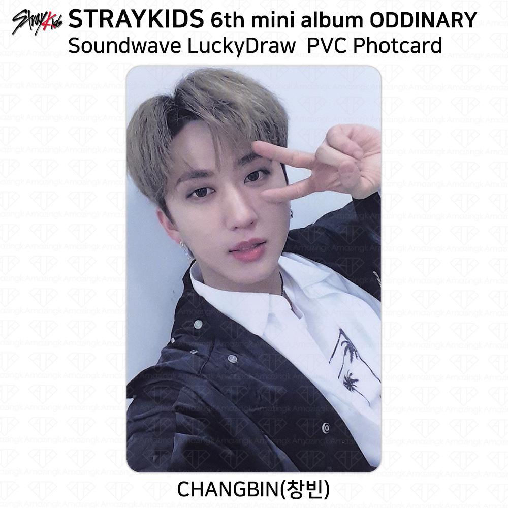 Stray Kids Шестой мини-альбом Oddinary SoundWave Lucky Draw Фотокарточка Polaroid KPOP