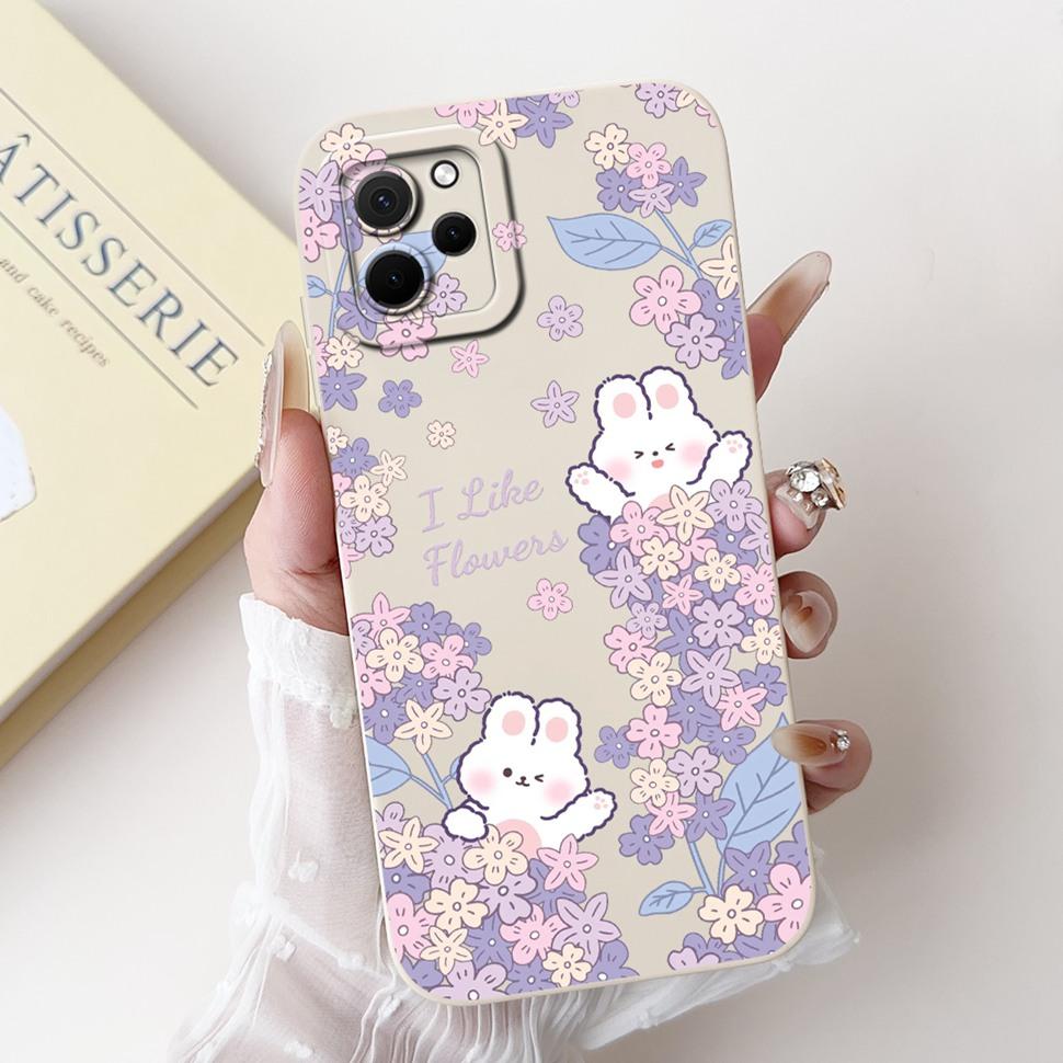 Для Huawei Nova Y61 Чехол Мягкий Силикон ТПУ Милый Конфетный Задняя Крышка Чехол для Телефона Для Huawei Nova Y 61 62 Y61 Y62 Чехол NovaY61 Fundas