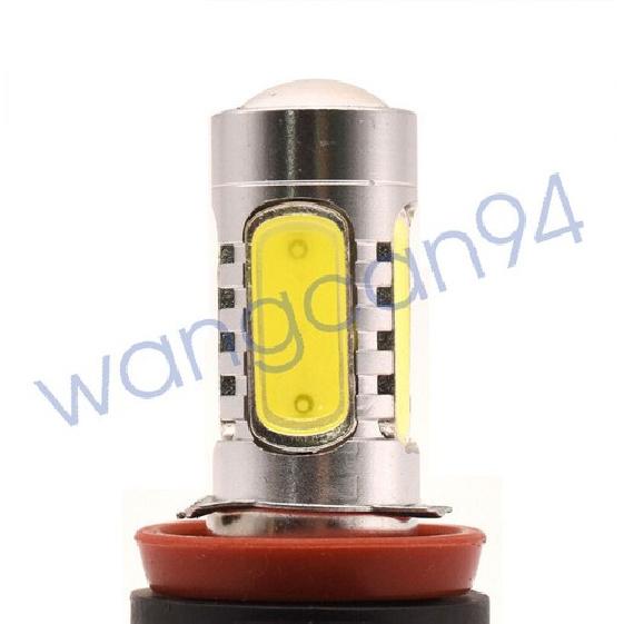 Для 2012-2018 Toyota Tacoma H11 H8 COB LED Лампа противотуманной фары DRL 6000K Ярко-белый