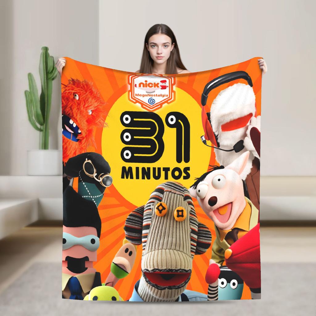 Comedy 31 Minutos Sketches Blanket Quality Warm Bedding Throws Winter Airplane Travel Couch Chair Novelty Bedspread