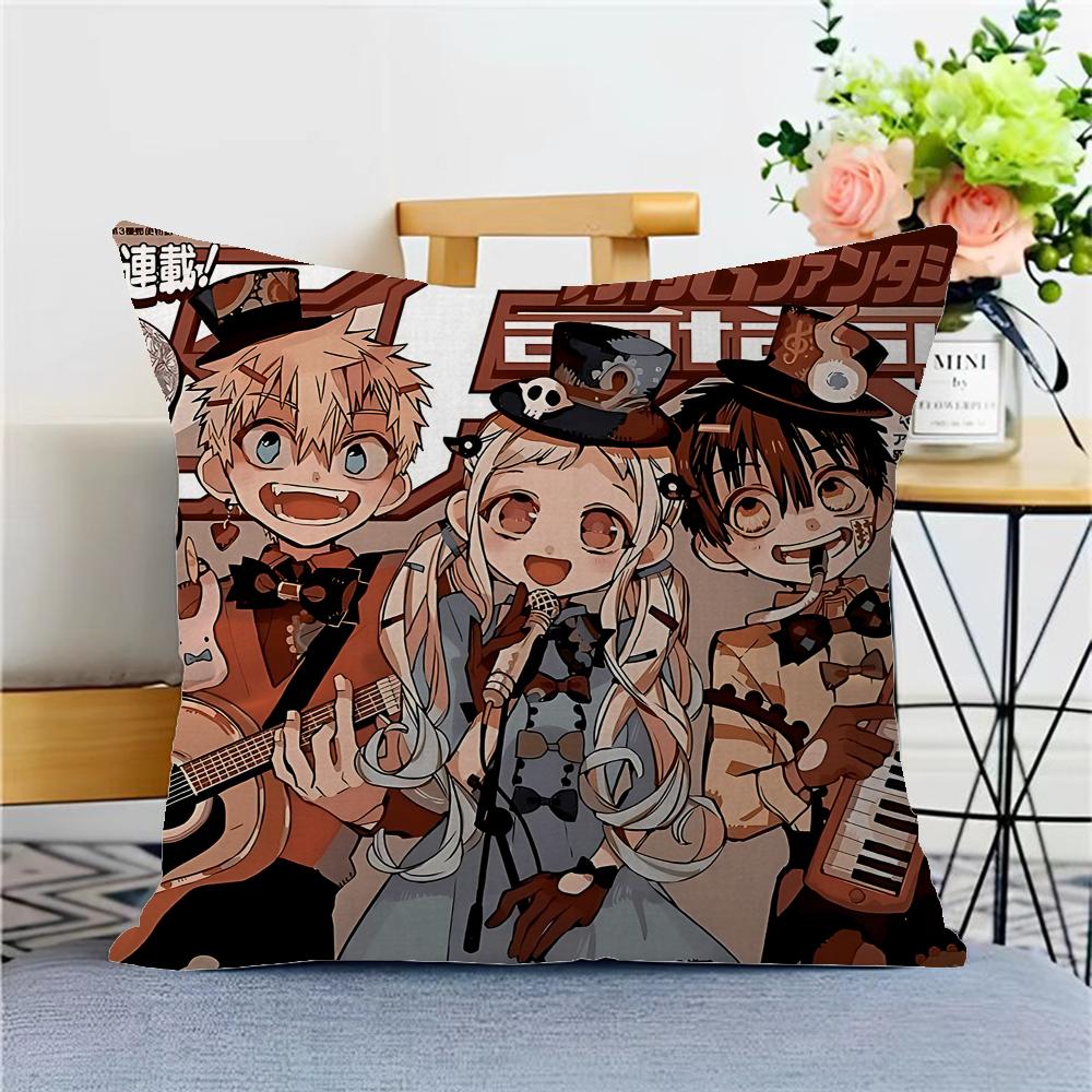 Аниме Туалетный мальчик Ханако Кун Наволочка Дюймы Декор Фермерского дома Домашние Наволочки для Диванных Украшений
