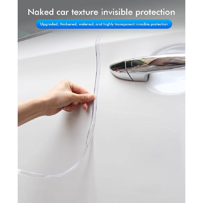 5M Car Door Protection Strip Side Protector Stricker Universal Door Edge Auto Edge Strip Protector Strips Rubber Sealing for SUV Interior Mirrors 6