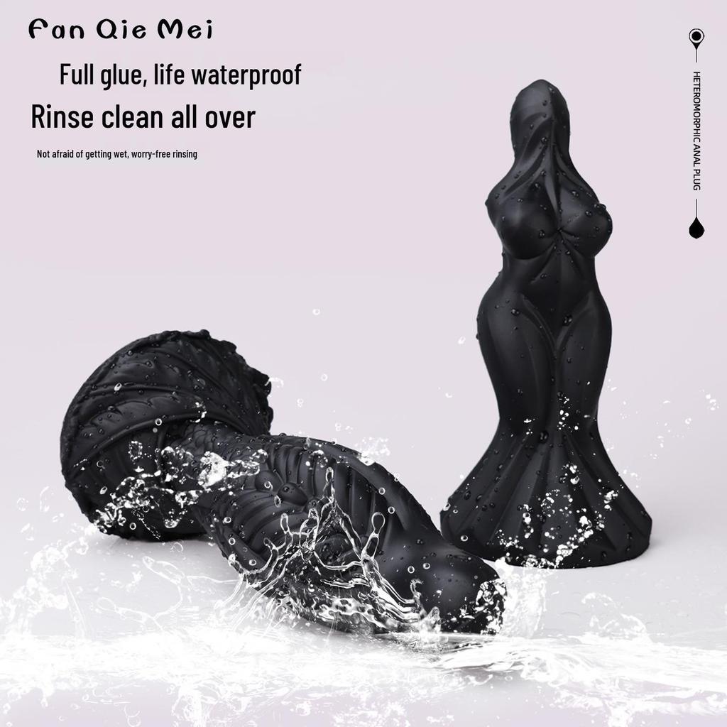 Силиконовый мастурбатор двойного назначения для всех полов