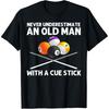 Funny Billiards Player Vintage Pool Balls Sports Lover T Shirts Humor Streetwear Tee Shirt Short Sleeve Unisex Loose Clothing