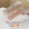 Egg Holder For Fridge 2-Tier Refrigerator Egg Holder Storage Container Storage Organizer Box With Lid Clear Rack Large Capacity