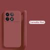 Для Poco X6 Pro Роскошные жидкие силиконовые мягкие чехлы для телефонов