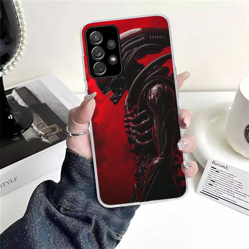 Крутой A-Alien X-Xenomorph Для Samsung Galaxy A52S A42 A32 A22 A12 A02S A51 A50S Чехол для телефона A41 A31 A21S A30S A20S A20E A70 A71 A4