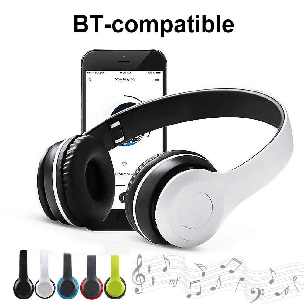 Беспроводная стереогарнитура P47 Карта MP3-плеер Совместимость с Bluetooth 5.0 Игровая гарнитура Поддержка громкой связи Встроенный микрофон для смартфона
