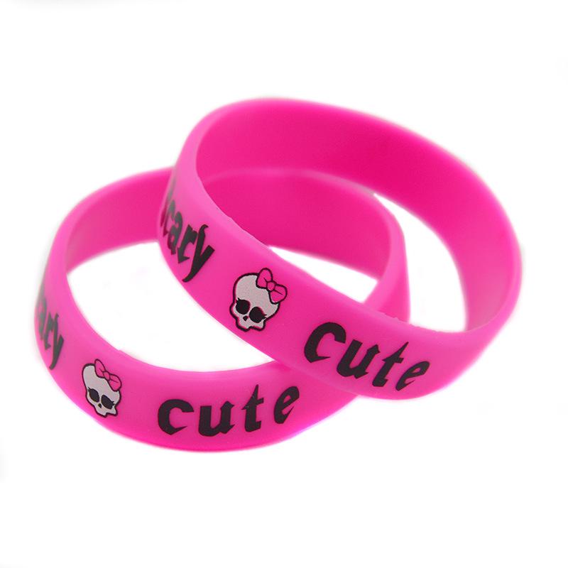 Аниме Браслет силиконовый спортивный Монстер Хай
