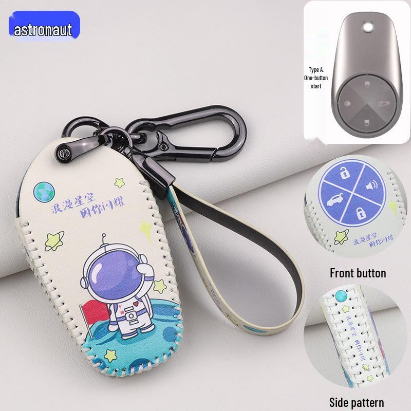 NIO High-End Car Key Case for ES8, EC6, ES6, ET7 - Unisex Protective Shell and Buckle Bag