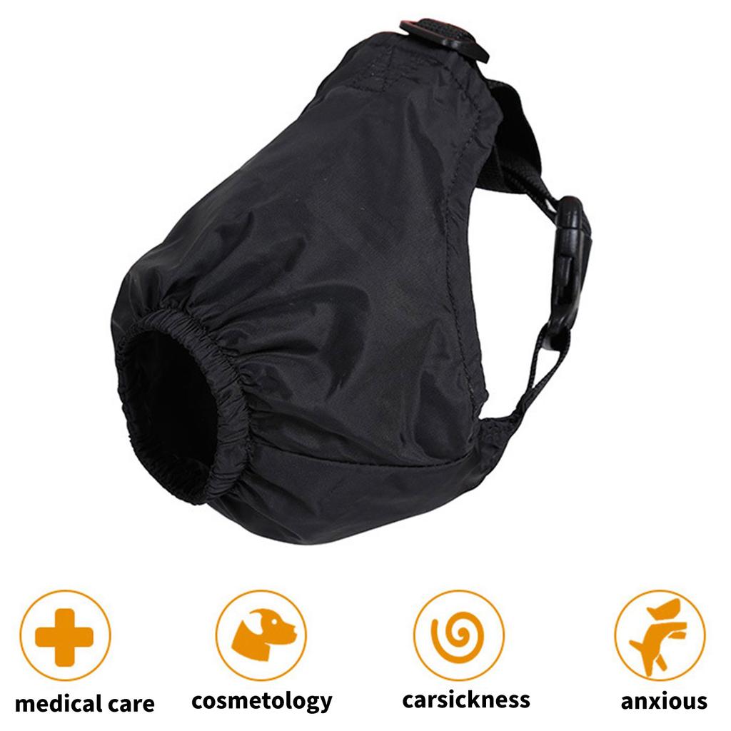 Puppy Eye Wrap for Small Medium Large Dog Eye Mask for Calming Grooming Bathing Blowing Drying Supply