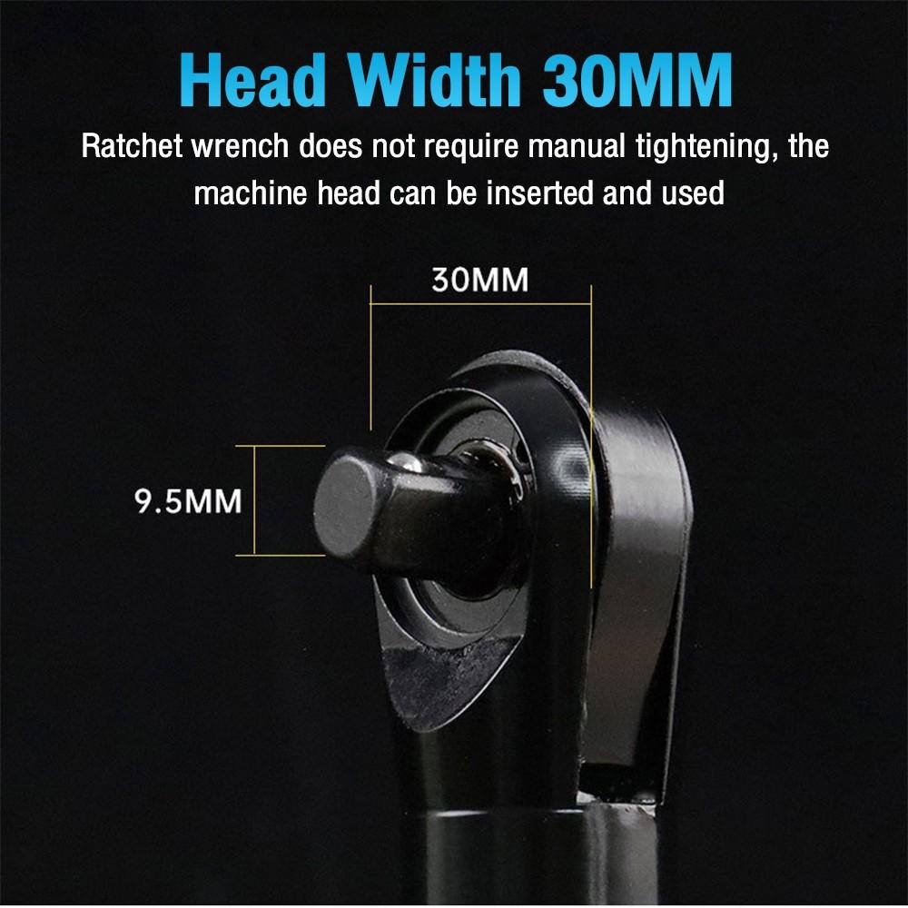 3/8" 12V Cordless Ratchet Wrench Electric Wrench Right Angle Wrench Drill Screwdriverl Screw Nut Repair Tool