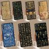 Чехол-фреска Фараон Египта для Samsung Galaxy S24 Ultra S23 S22 S21 S20 FE Note 20 S8 S9 S10 Note 10 Plus