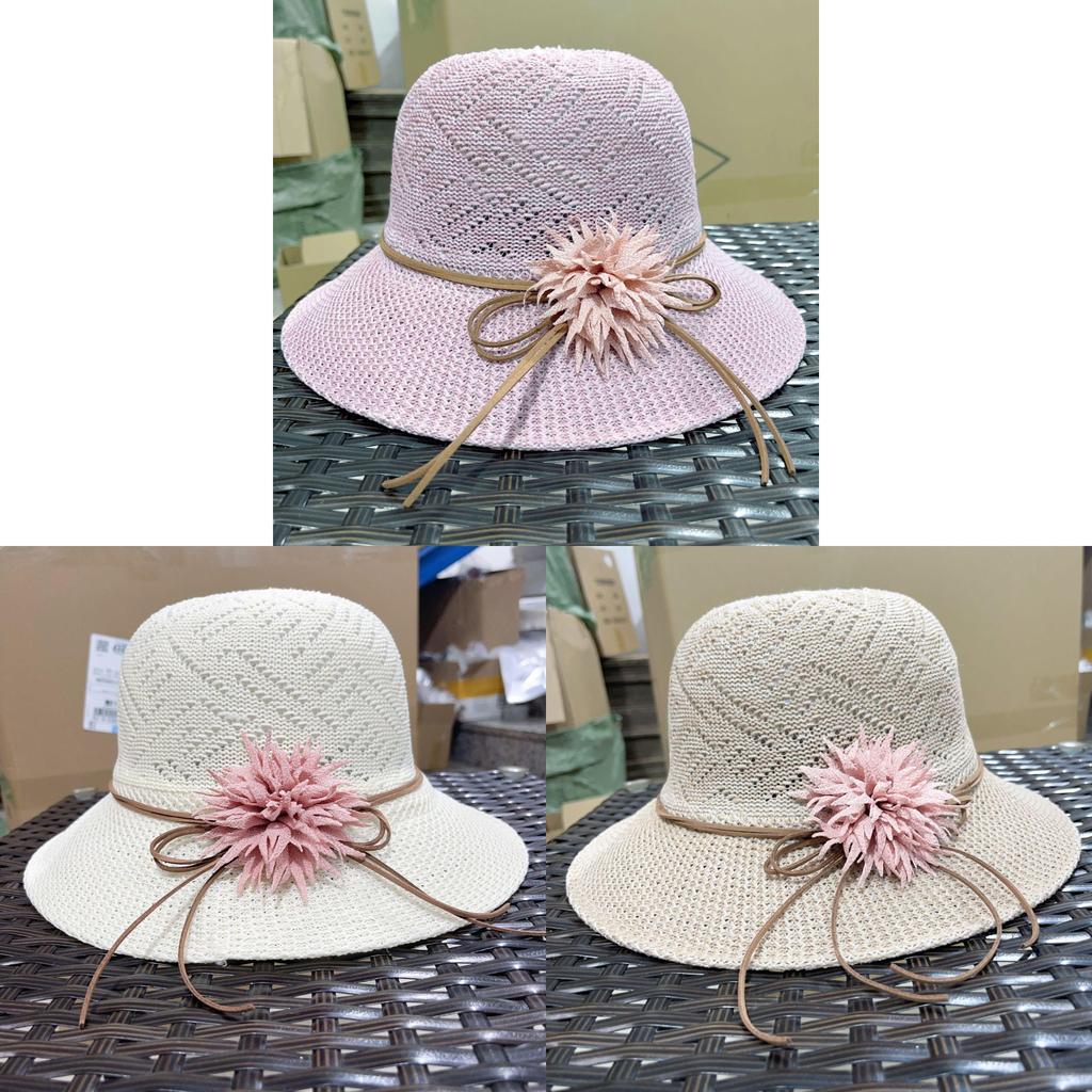 Summer Straw Hat With Big Brim For Sun Shade And Outdoor Activities