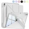 Чехол для iPad 5-го 6-го 7-го 8-го 9-го 10-го 11-го Air 4 5 6 7 Mini 6 7 Чехол с держателем для карандаша, Многоугловая складная Y-образная подставка Co