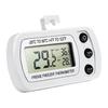 Refrigerator Thermometer with LCD Display Waterproof Freezer Fridge Thermometer with Max/Min Record High Precision Refrigerator Thermometer for Cooler