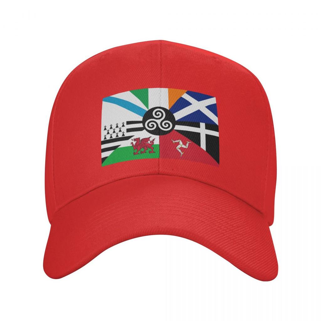 European Pan Nations Flag Baseball Cap Adjustable Ireland Scotland Wales Brittany Dad Hat Spring Caps Snapback Hats