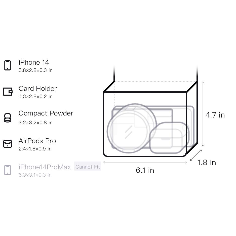 New FILA PU Crossbody Bag, Shoulder Bag Mini Women's Red F13W519161FRD