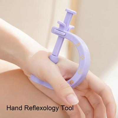 2 шт., инструмент для акупрессуры, акупунктурный зажим для рук, ног, ушей, облегчение мигрени, инструмент для омоложения, набор для массажа точек давления