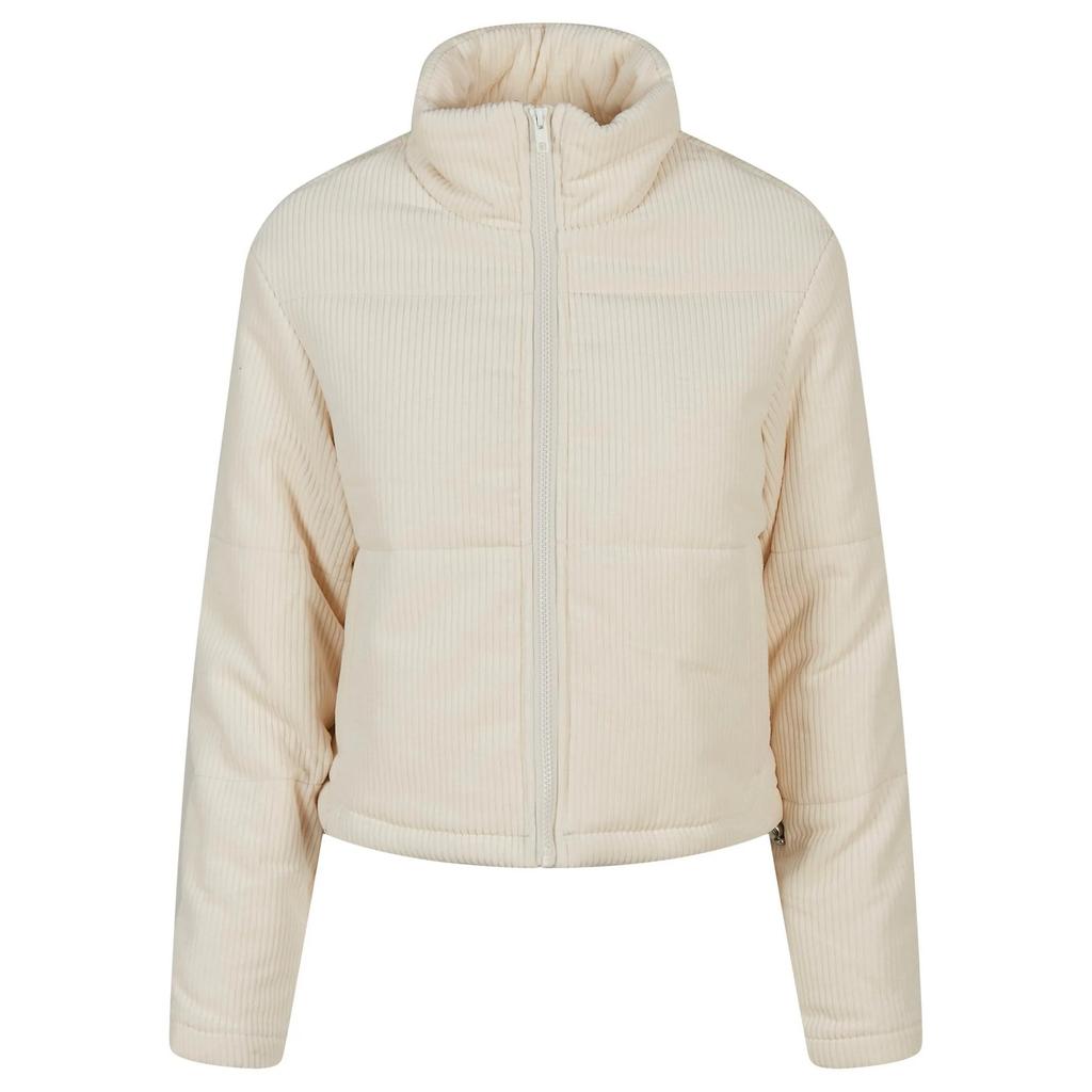 Urban Classics Womens/Ladies Corduroy Puffer Jacket