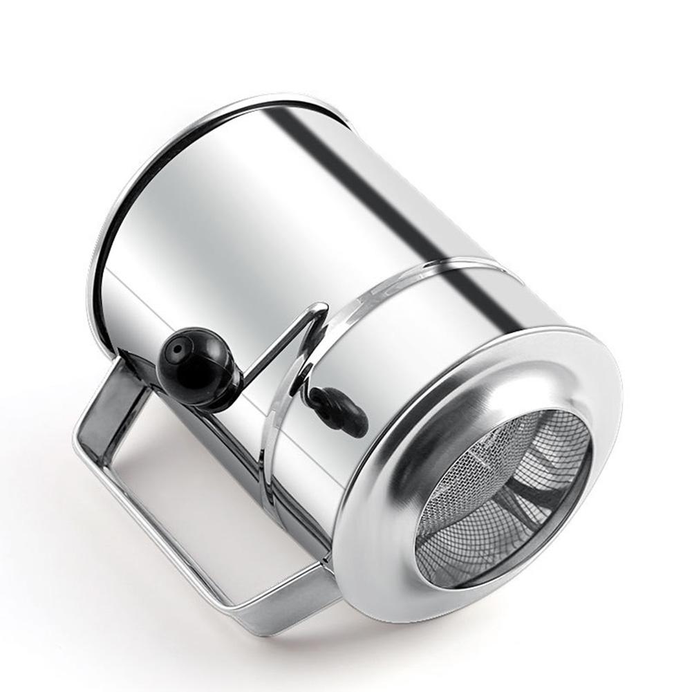 Рассыпающиеся комки Сито для муки из нержавеющей стали Сито для муки из нержавеющей стали Вращающееся перемешивающее кольцо Вместимость Особенности