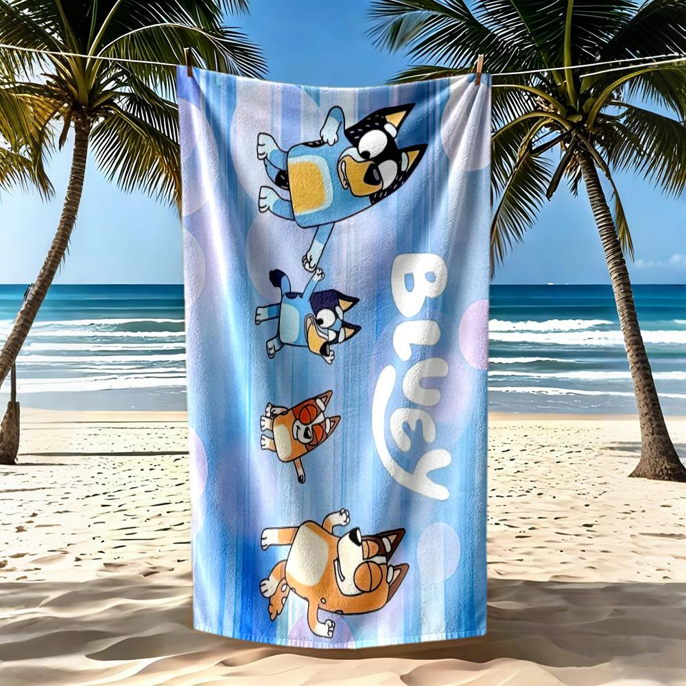 Bruy2 Beach Towel High Absorbency & Quick-Dry Comfortable Lightweight Suitable for Sports, Travel, Swimming, Yoga, Bathroom, Beach, And Pool