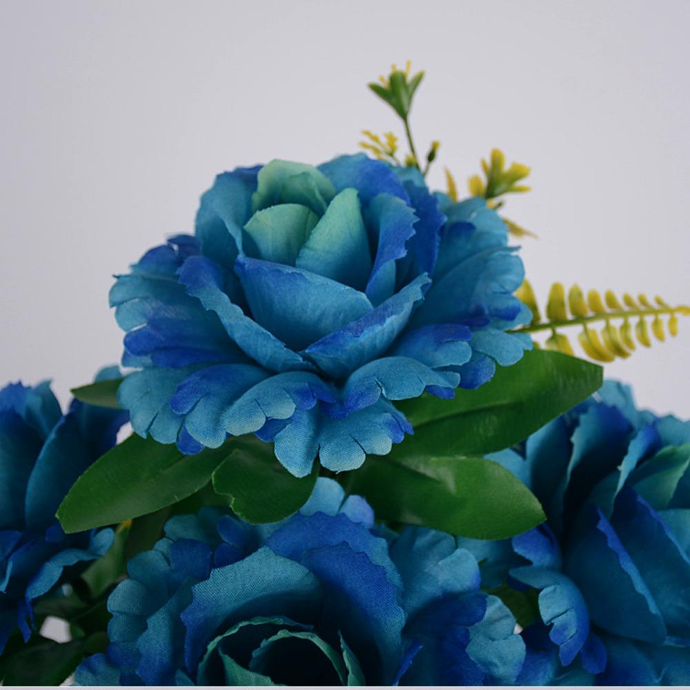 Mini Valentine's Day Flowers 11 Heads Natural Simulated Rose New Real Happy Flower  Home Decorative
