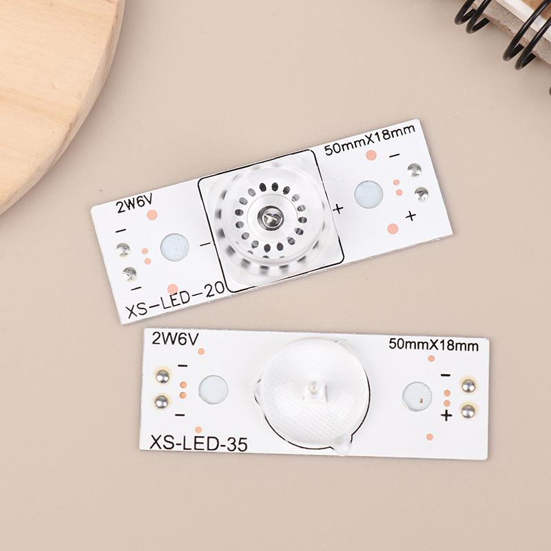 10 шт. 3 В 6 В 2 Вт лампы с оптическим фильтром Len для телевизора 24-108 дюймов универсальная светодиодная подсветка полосы телевизора ремонт простое обслуживание