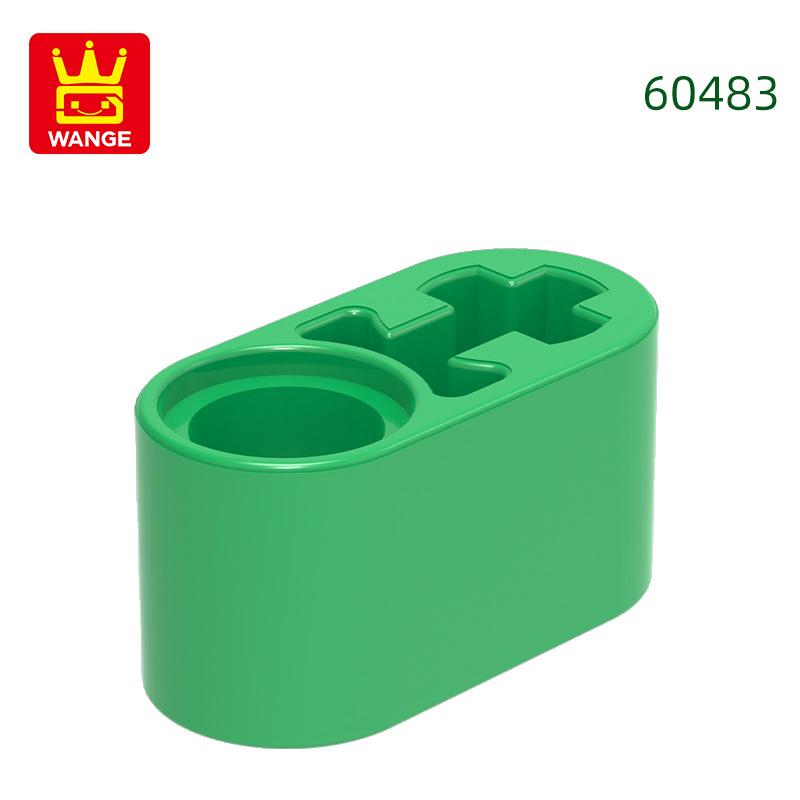 Non-Toxic 217Pcs/Lot No.60483 Beam Thick Bricks 1X2 Axle Holes Block Moc Color Accessories Compatible With Brick Diy Children'S Toy