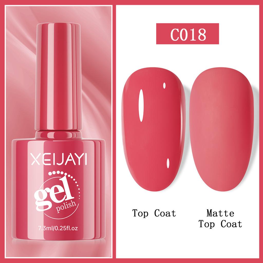 Популярный цвет Вишнево-красный True Red Solid Color Series Отбеливающий долговечный лак для ногтей Клей Фототерапия