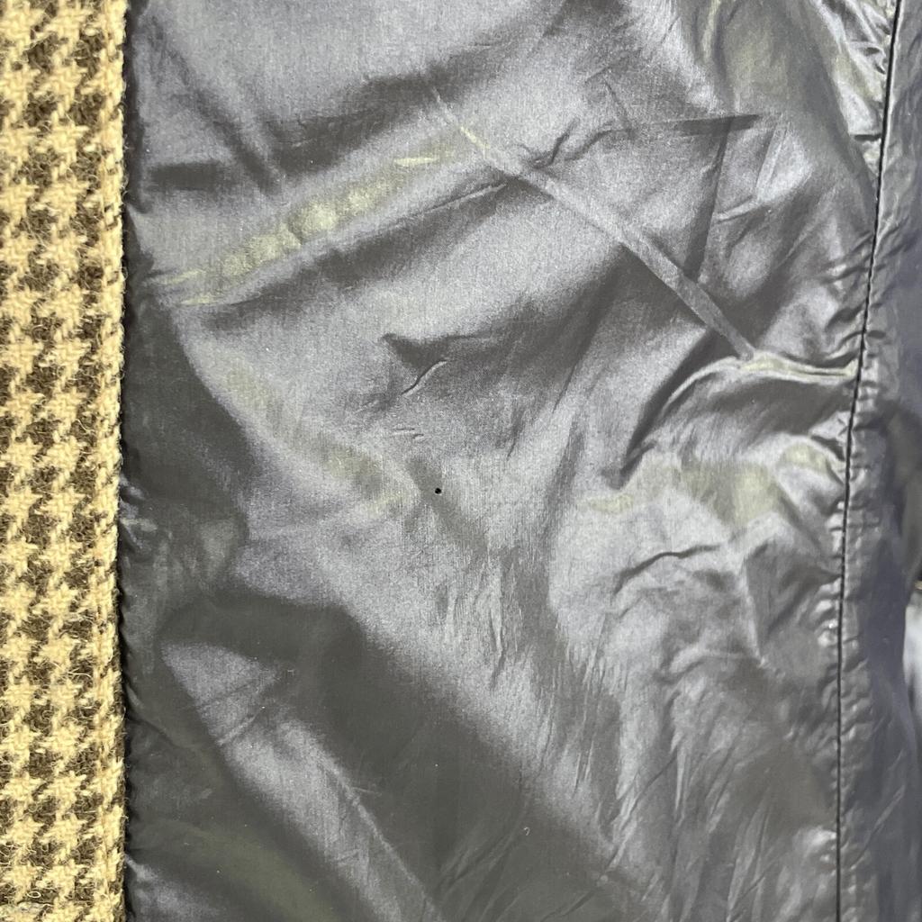 The North Face NYJ1DF90 Бежевое пальто пуховик в гусиную лапку длинное куртка 80 бежевый б/у