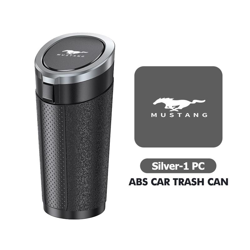 bldf8 Car Trash Can Durable Waterproof ABS Garbage Storage Box For Ford Fiesta Ranger Mondeo Escape Ecosport Fusion Explorer
