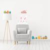 HAPPY EASTER Wall Sticker PVC Self-adhesive Wall Sticker Can Be Removed