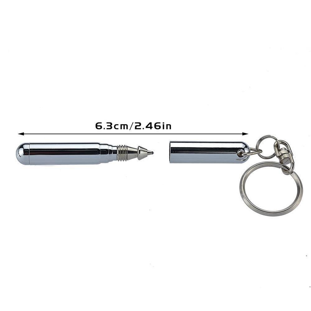 Telescoping Telescoping Pen Stainless Steel Stationery Pen Portable Ballpoint Pen  Students Gift