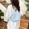 2025 новая сумка-ведро женская простая повседневная универсальная сумка нейлоновая подмышечная