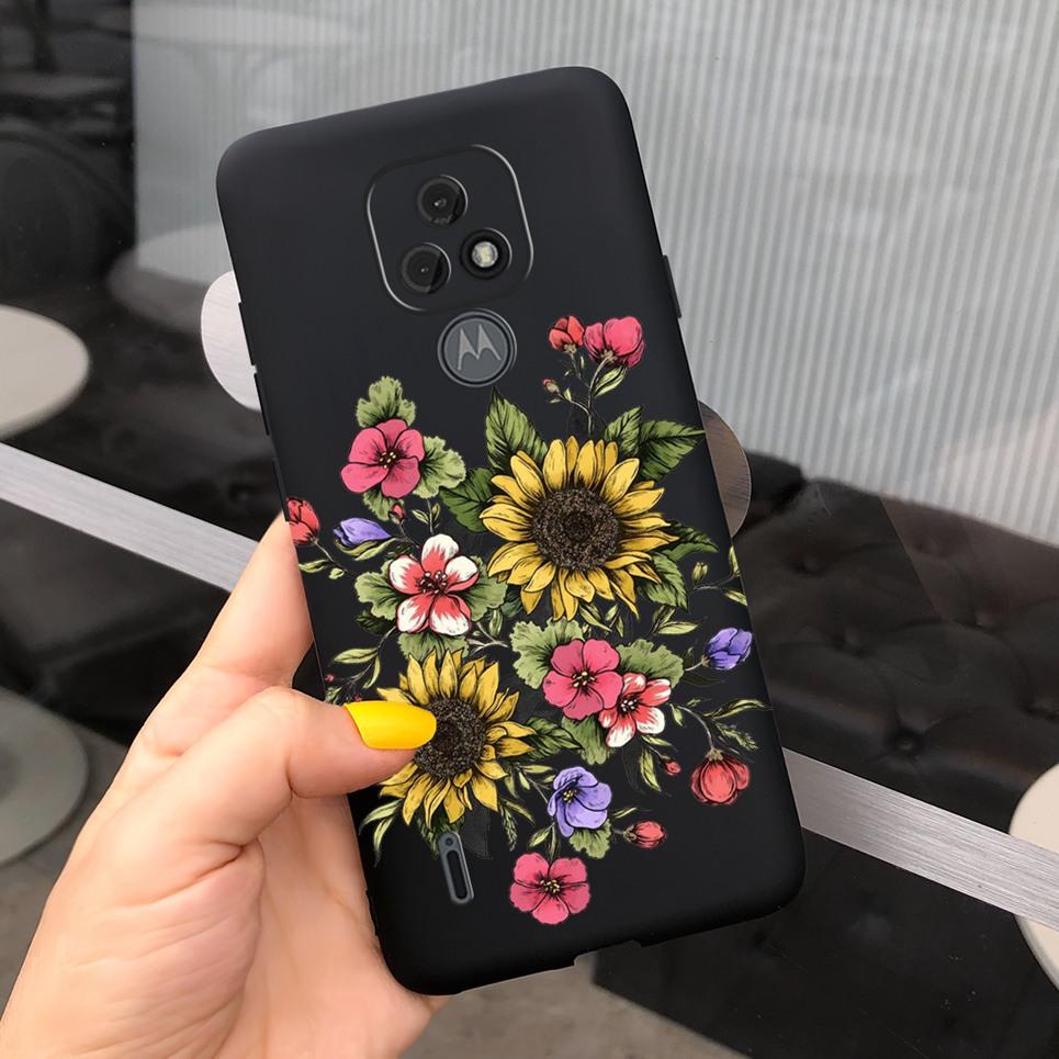 Cover For Motorola Moto E7 Plus Case Silicone Soft TPU Bumper Fundas For Moto E7Plus Phone Cover For MOTO E7 E 7 Plus Coque Etui