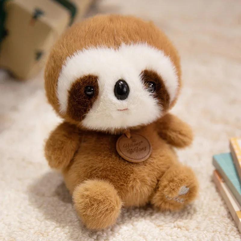 Cute Sitting Animals Panda Fox Cat Soft Plush Dolls Stuffed Capybara Pig Plushie Baby Toys Gifts For Children Christmas Present