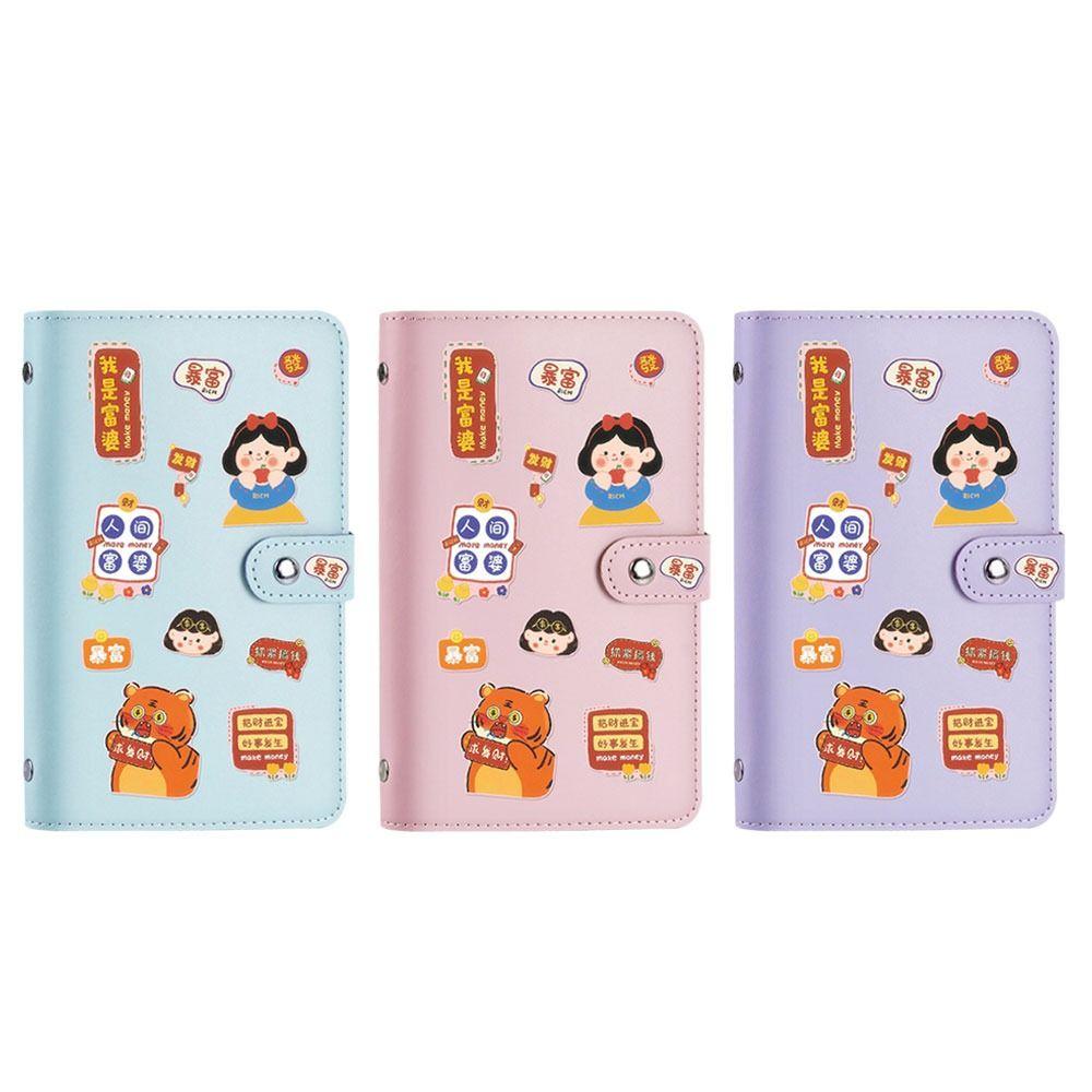 Экономьте деньги Мини-переплет Экономия Вызов PU Экономия Вызовы Любители книг