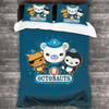 Комплект постельного белья с героями мультфильмов «Октонавты» Пододеяльник Постельный комплект Одеяло Чехол Наволочка Одеяло King Queen Size Комплект постельного белья для мальчиков и взрослых