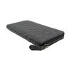 Coach Accordion Wallet 20 Embossed Print Zipper Closure Leather Accordion Bag Men Wallets Black C1226-BLK