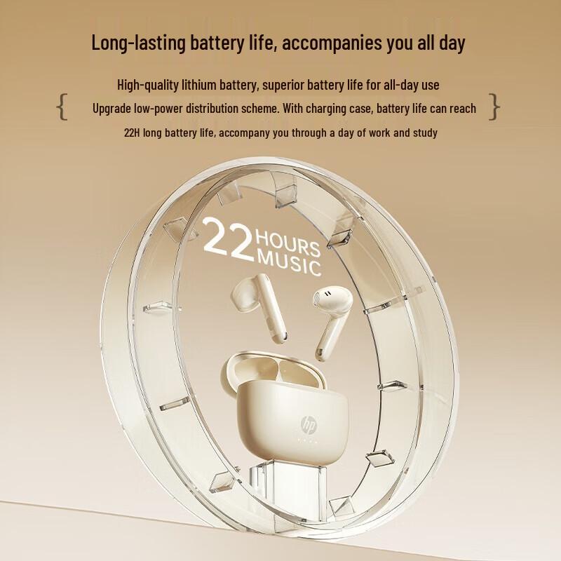 HP H10J Полностью беспроводные Bluetooth 5.4 наушники
