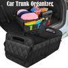 Car Accessories Trunk Storage Bag 50L Storage Capacity Folding Container  Stowing