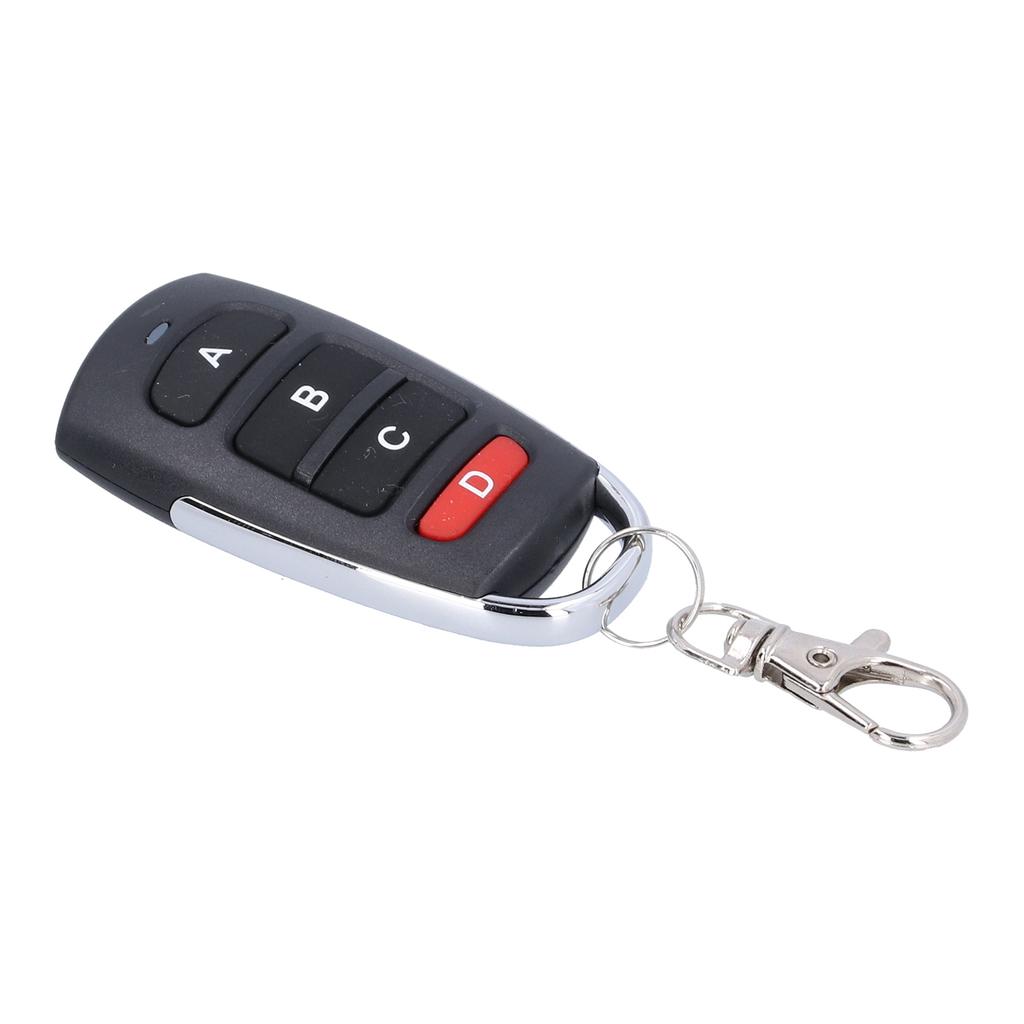 433 МГц пульт дистанционного управления гаражными воротами, замена ключа, 4 кнопки, клонирование, копия, универсальный клонер