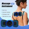 Portable 8 Mode EMS Cervical Vertebra Massage Patch Neck Rechargeable Massager for Muscle Pain Relief Cervical Massage