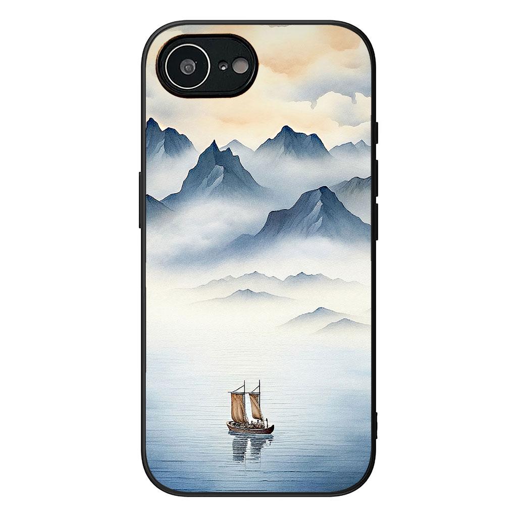 for Samsung Galaxy A25 A37 A57 A12 A14 A50 A51 A70 A71 A72 A21S A04 M15 Note 20 9 8 10 Case Beach Mountain Sea Travel Sand