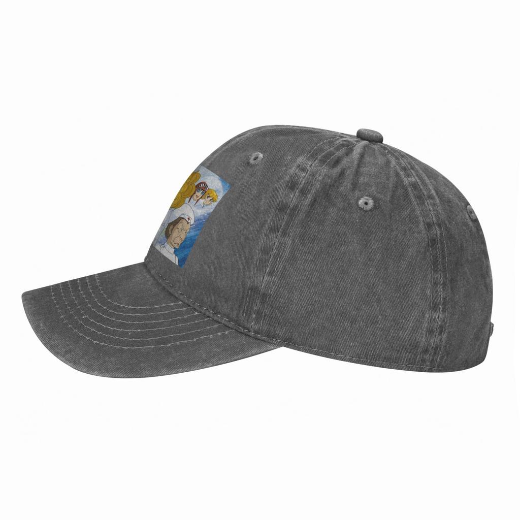 Candy Candy Anime Washed Denim Cap Casual Baseball Caps Adjustable Hat Summer Unisex Baseball Hats