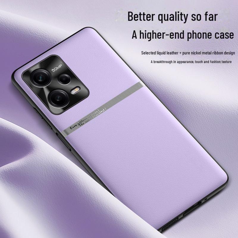 Чехол Redmi Note 12 Pro Liquid Leather Anti-Fall