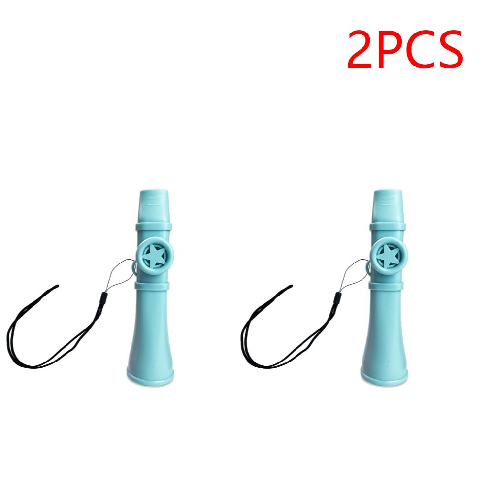 1-3 шт. Музыкальные инструменты с ремешком Смешной музыкальный свисток Пластиковый мундштук дуду Флейта для детей и взрослых