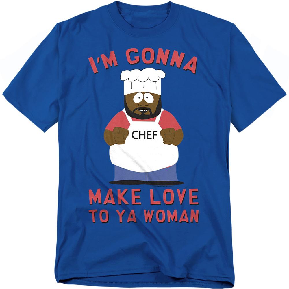 South Park Unisex Adult Make Love T-Shirt