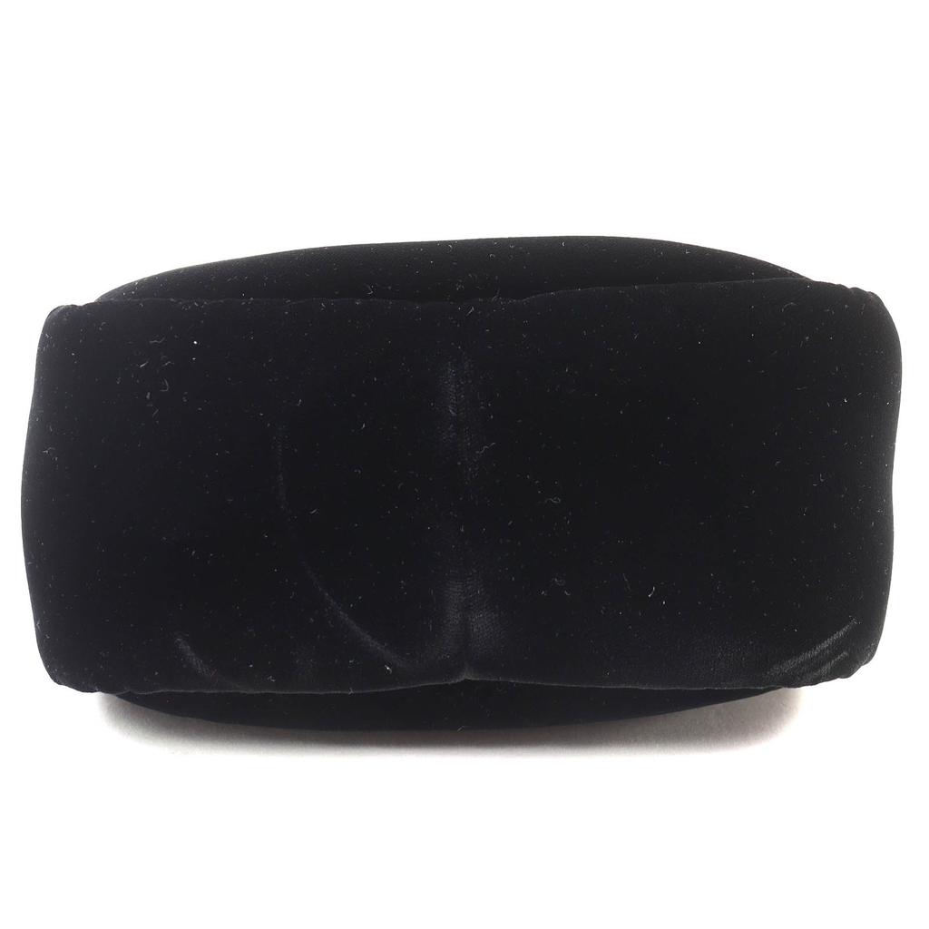 Prada Сумка на плечо Мини-сумочка из стеганого бархата с треугольным логотипом, 2-в-1 1BA410 Б/у